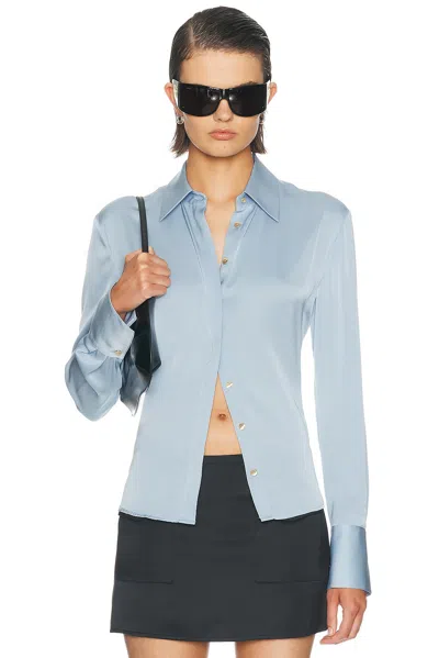 Cult Gaia Cynara Top In Blue