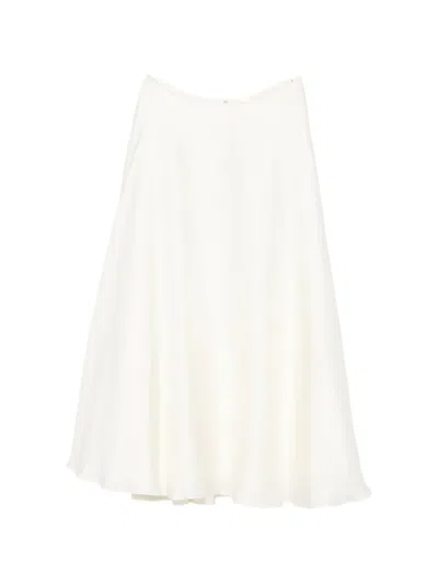 Cult Gaia Cyrene Maxi Skirt In White