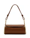 Cult Gaia Dahlia Shoulder Bag In Brown