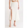 Cult Gaia Dallas Midirock Mit Hohem Bund In White