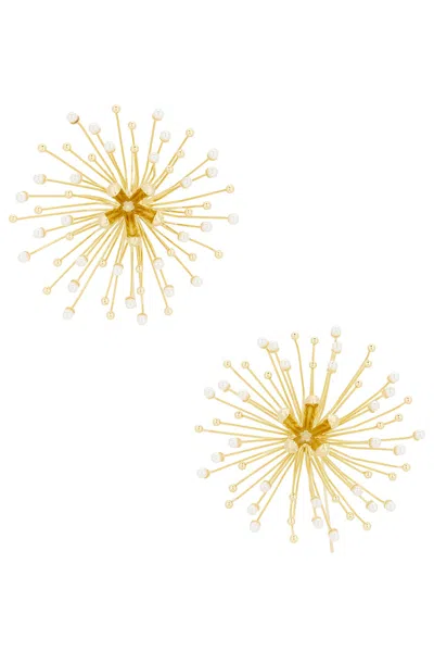 Cult Gaia Damita Earring In Yellow