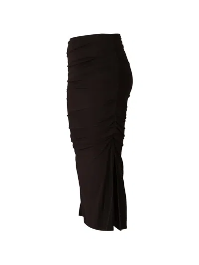 Cult Gaia Dany Knit Skirt In Black