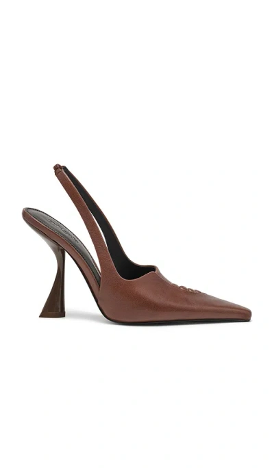 Cult Gaia Daphne Sling Back In Brown