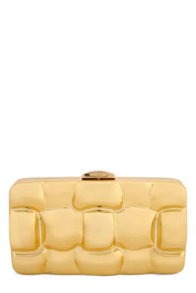 Cult Gaia Darcy Clutch Bag In Gold