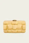 Cult Gaia Darcy Clutch In Shiny Gold