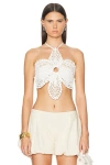 Cult Gaia Darlena Top In Off White