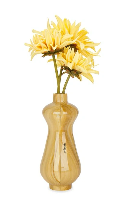 Cult Gaia Dee Dee Clutch In Yellow