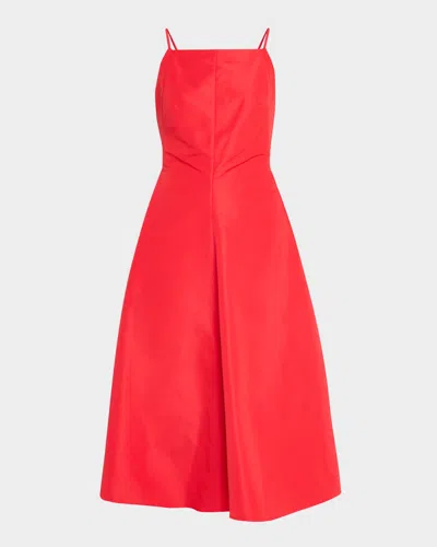 Cult Gaia Deena Midi Dress In Ghermez