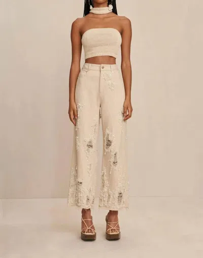 Cult Gaia Dena Pant In Beach In Multi