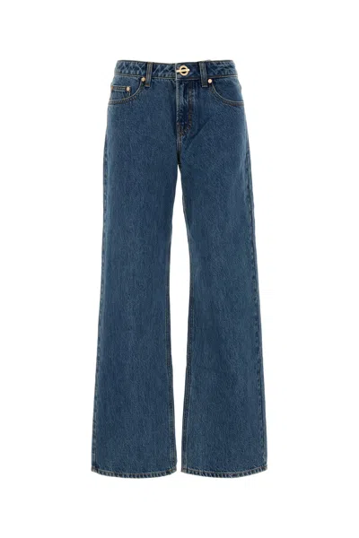 Cult Gaia Denim Rosella Jeans In Blue