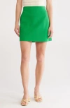 Cult Gaia Denisse Knit Skirt In Green