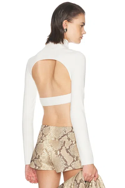 Cult Gaia Deniz Top In White