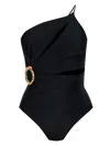 Cult Gaia Desi One Piece Swimsuit In Black