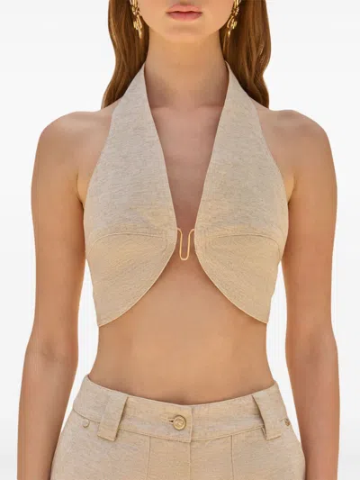 Cult Gaia Diem Top In Neutrals