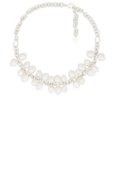 Cult Gaia Dolly Necklace In Pearl