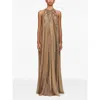 Cult Gaia Aditi Sleeveless Gown Dress