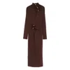 Cult Gaia Vera Dress In Java In Brown
