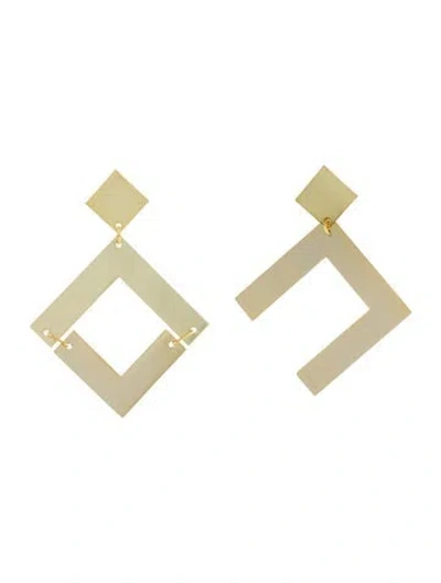 Pre-owned Cult Gaia Drop Earrings In Multi