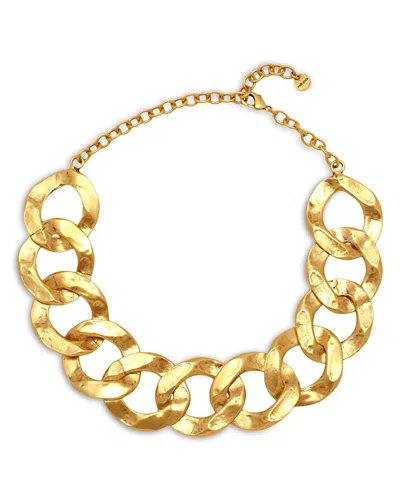Cult Gaia Dulce Choker Necklace, 11.3 In Gold