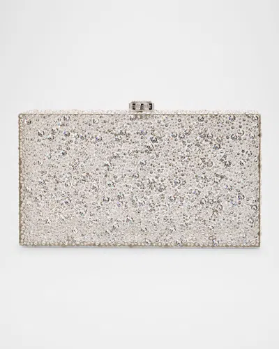 Cult Gaia Ela Embellished Clutch Bag In Clear Clear