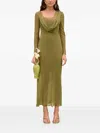 Cult Gaia Eline Dress In Green