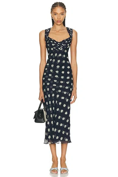 Cult Gaia Eliseo Dress In Black