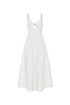 Cult Gaia Ellaria Sleeveless Maxi Dress In White