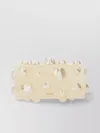Cult Gaia Embellished Rectangular Clutch Bag In Neutral