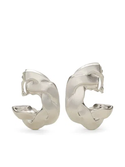 Cult Gaia Ember Earrings In Silver