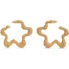 Cult Gaia Emiko Drop Earrings In Toasted Natural