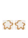 Cult Gaia Emiko Drop Earrings In Neutrals