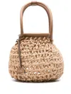Cult Gaia Enya Interwoven Tote Bag In Multi