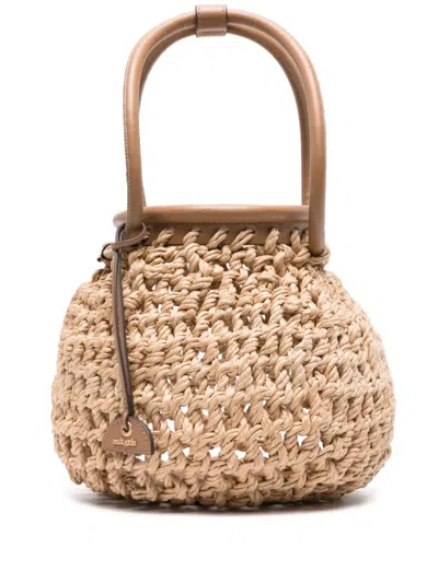Cult Gaia Enya Interwoven Tote Bag In Multi