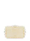 Cult Gaia Womens Ivory Eos Faux-pearl And Acrylic Clutch Bag