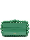 Cult Gaia Eos Beaded Acrylic Box Clutch