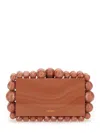 Cult Gaia Eos Beaded Acrylic Clutch Bag