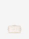 Cult Gaia Eos Clutch In Beige