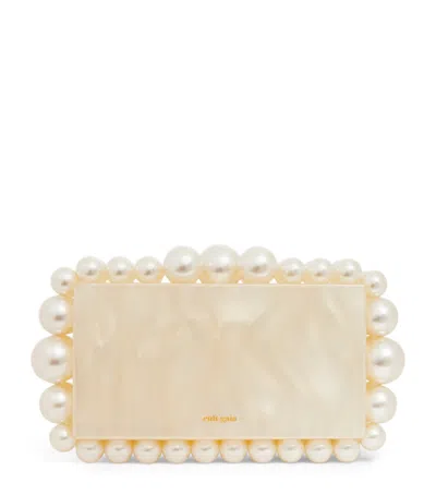 Cult Gaia Neutrals Clutch Bags Women In White