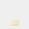 Cult Gaia Eos Clutch In White