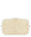 Cult Gaia Eos Clutch In Beige
