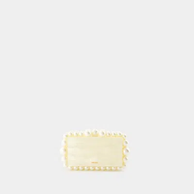 Cult Gaia Eos Clutch In Neutral