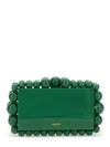 Cult Gaia Eos Beaded Acrylic Box Clutch
