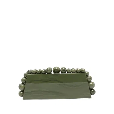 Cult Gaia Eos Lungo Marbled Clutch Bag In Pattern