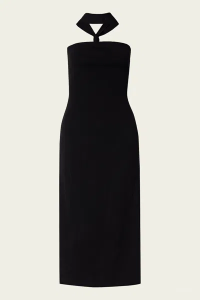 Cult Gaia Erika Knit Dress In Black In Multi