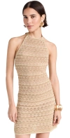 Cult Gaia Erina Knit Mini Dress In Beach Combo