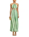 Cult Gaia Esmerelda Dress In Green