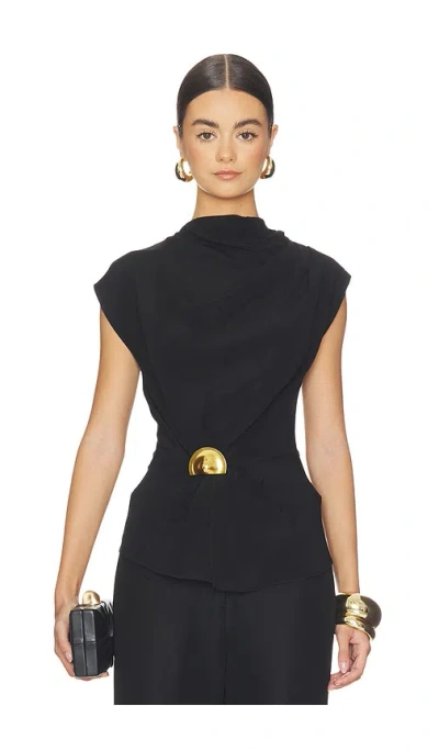 Cult Gaia Esmia Top In Black
