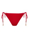 Cult Gaia Estella Bikini Bottom In Red
