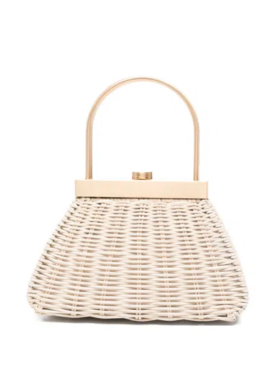 Cult Gaia Estella Tote Bag In Neutral