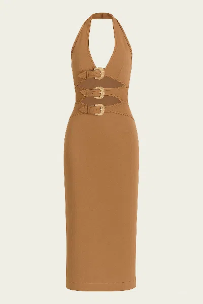 Cult Gaia Estelle Midi Dress In Monte In Multi